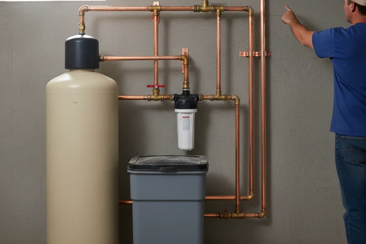 Whole-house water treatment system installed in Los Olivos